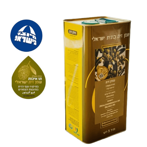 פח שמן זית 5 ליטר ממשק פנחס