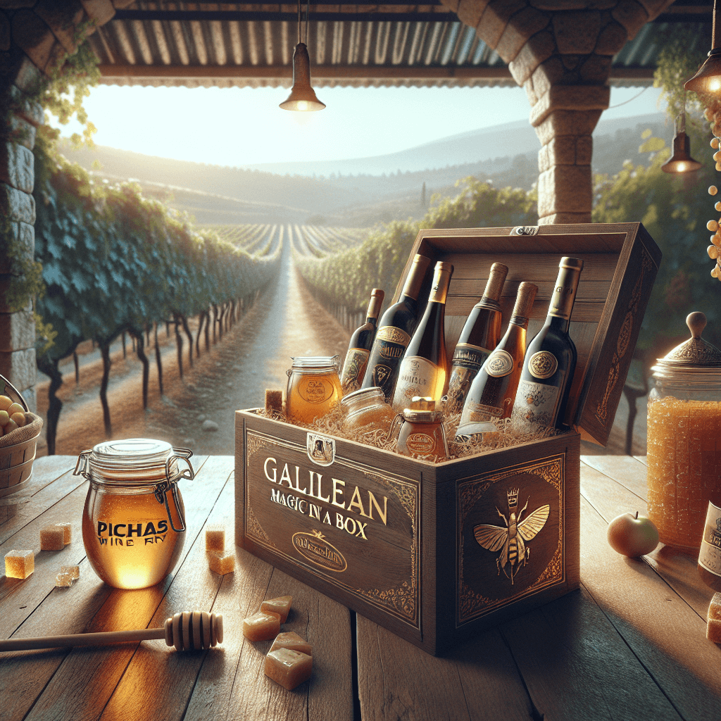 קסם גלילי במארז אחד: מסורת, טעם ומתנה מכל הלב עם יין ודבש משק פנחס