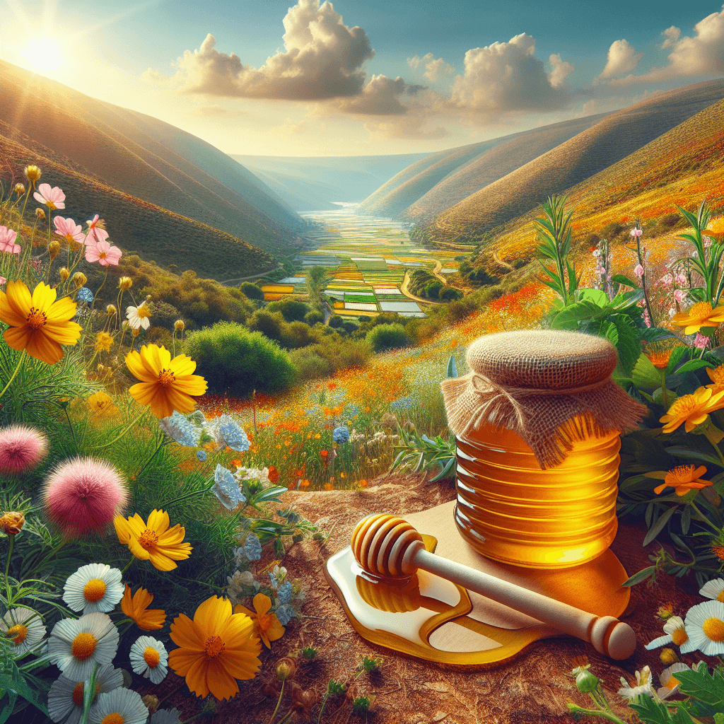 קסם המתוק מהגליל: מסע אל ליבו של דבש פרחי בר טבעי ממשק פנחס