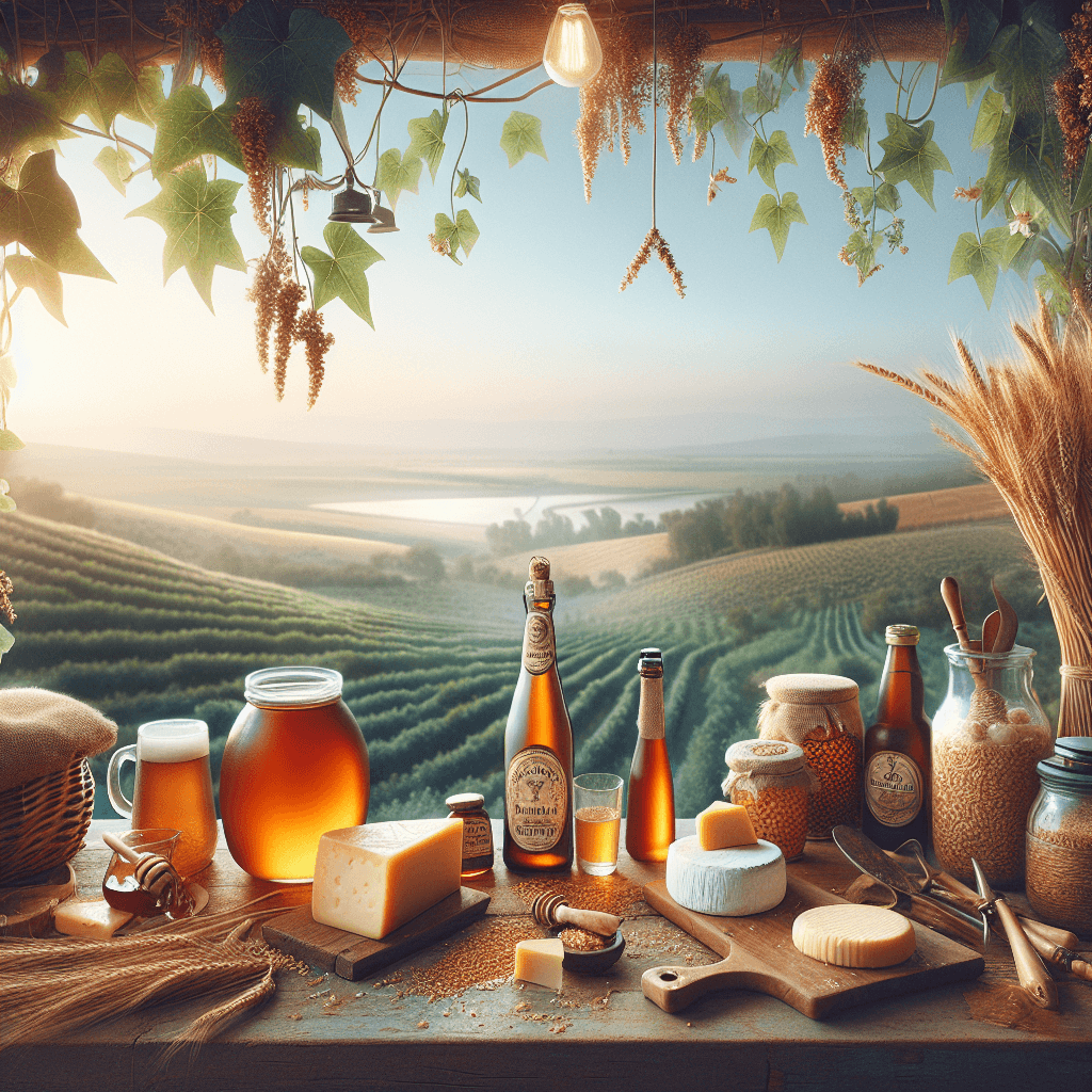 הקסם של הגליל בבקבוק: לגלות את המוצרים הישראליים האמיתיים של משק פנחס