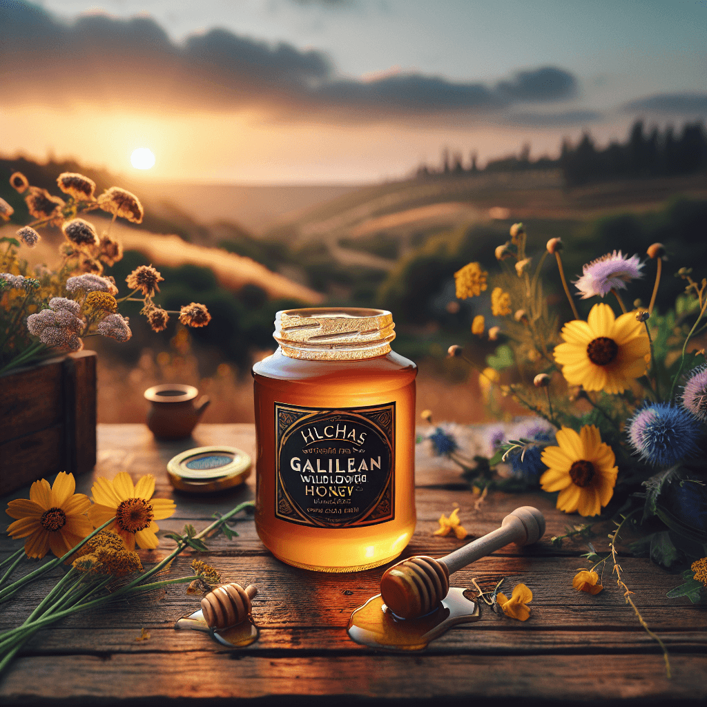 קסם הטבע הגלילי בצנצנת: דבש פרחי בר משק פנחס