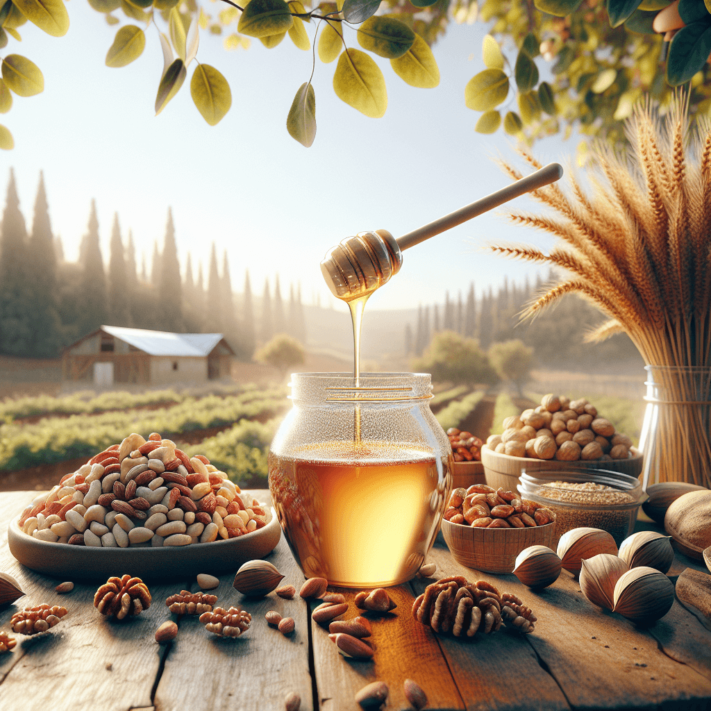 דבש עם ערכים תזונתיים ממשק פנחס: חקלאות ישראלית במיטבה