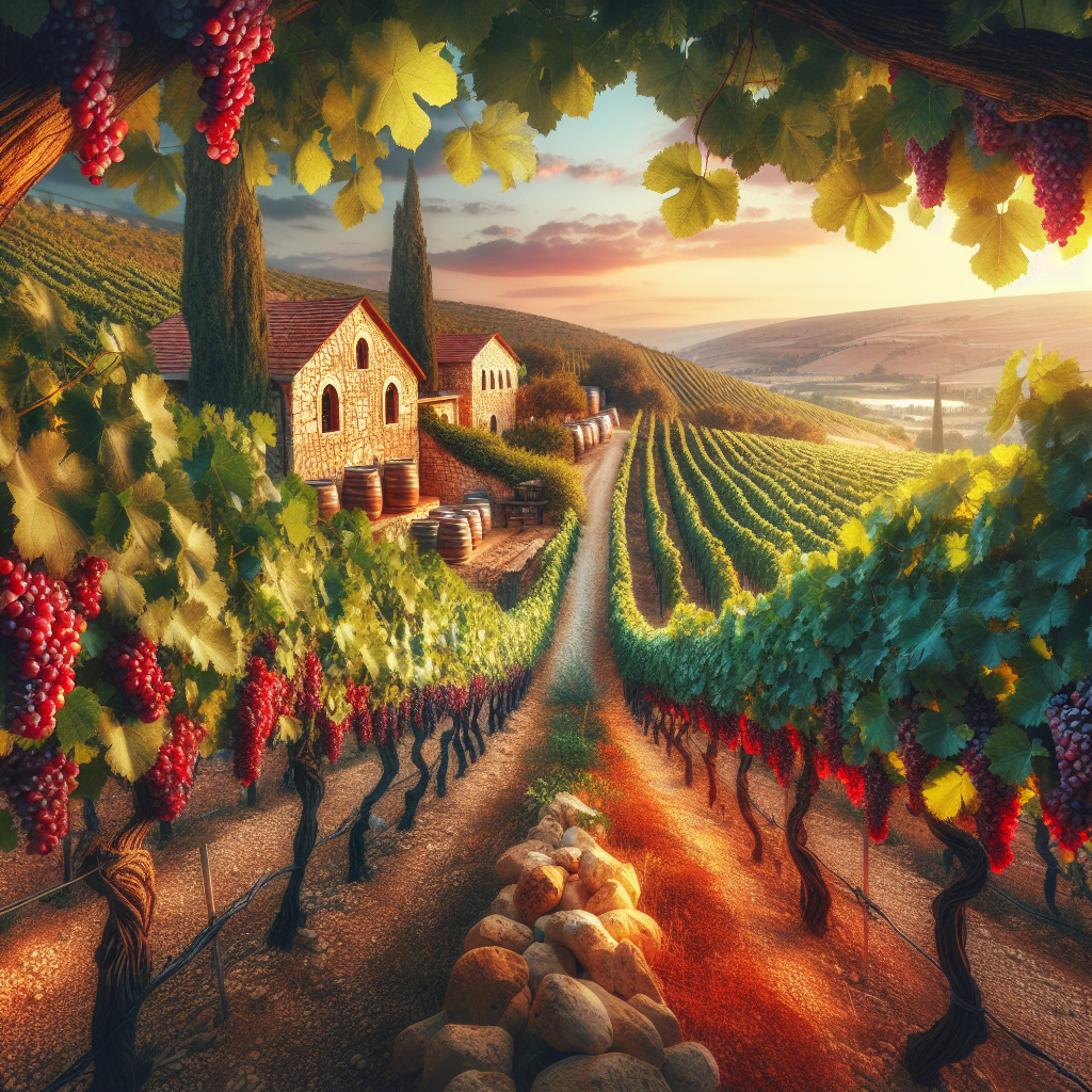 קסם הגליל הישראלי: מסע אל לב הטעמים של יין אדום יבש מבית משק פנחס